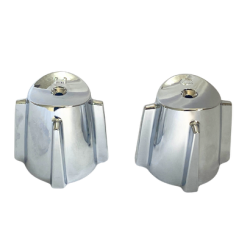 HDZ0024 2 Pcs * Hot / Cold Water, Zinc Handle. Wall-Mounted Tub & Shower Faucet